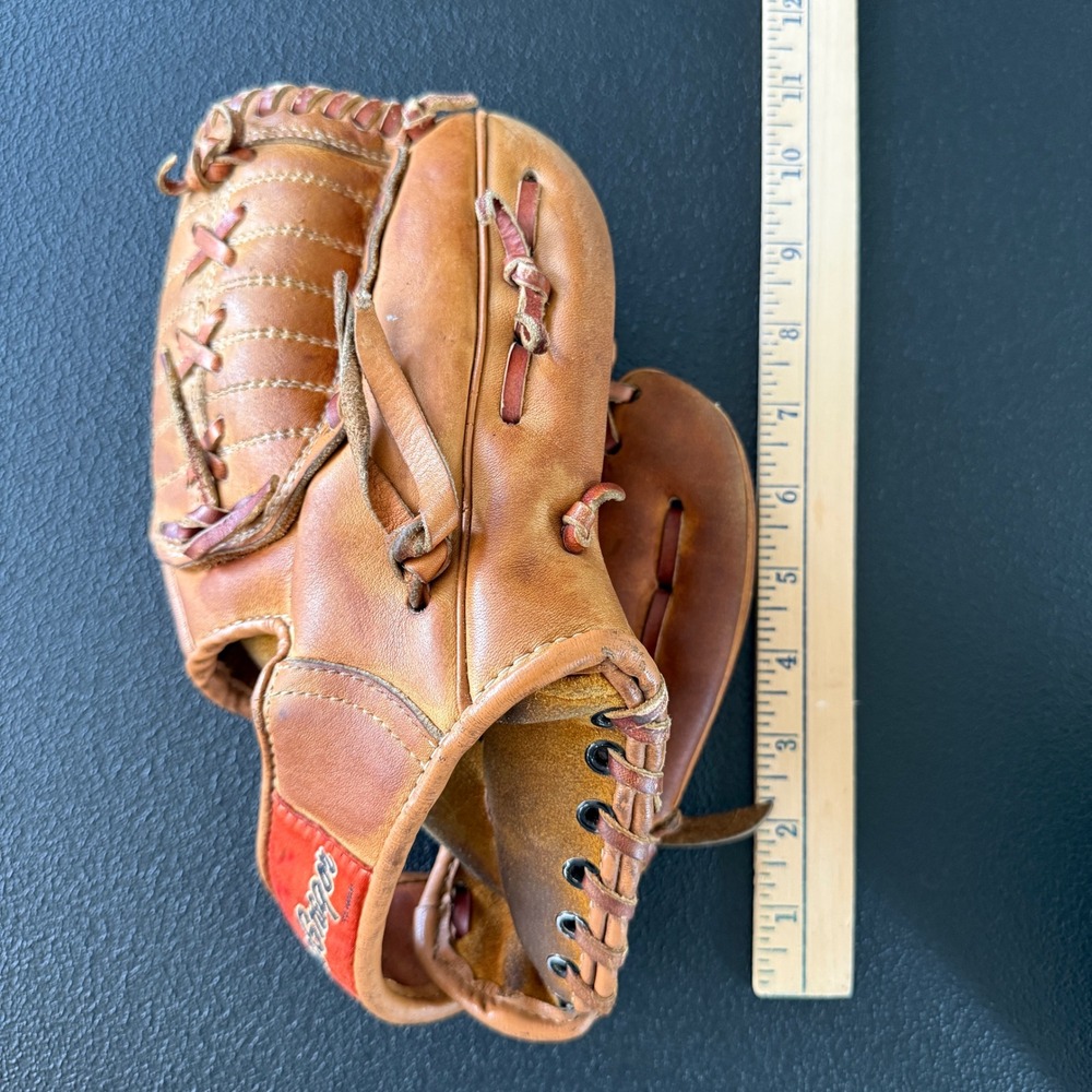 MacGregor Baseball Glove Kids Youth Willie Mays Pro Model M20T Leather Mitt - Picture 9 of 9